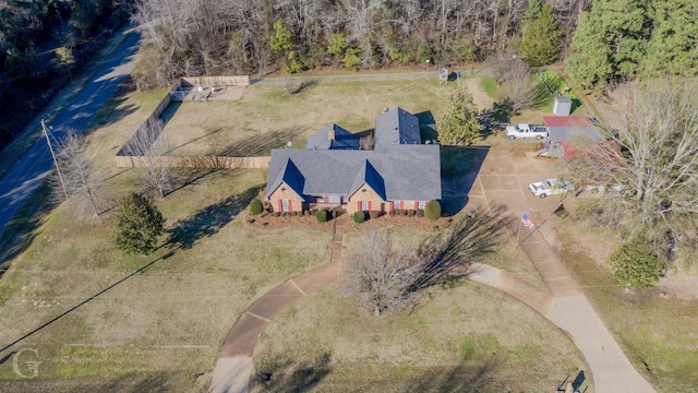 111 White Rd, Frierson, LA 71027 - bird's eye view