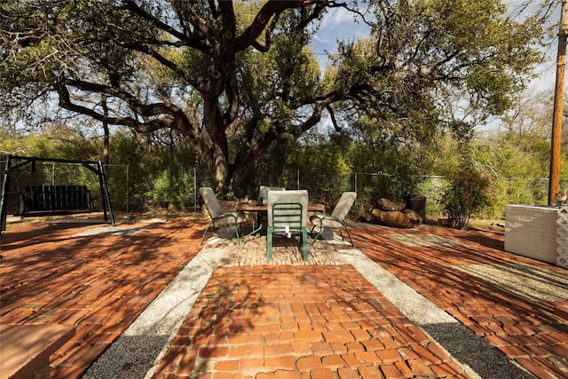 view of patio