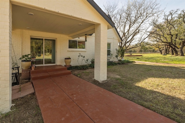 view of patio