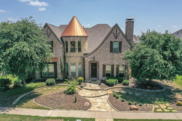 view of english style home