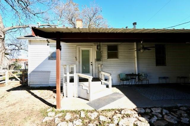 back of house featuring a patio