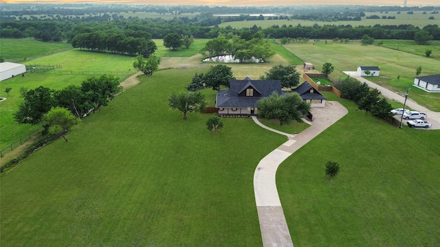 598 Dowell Rd, Rockwall, TX 75032 - aerial view of sparsely populated area with agricultural land