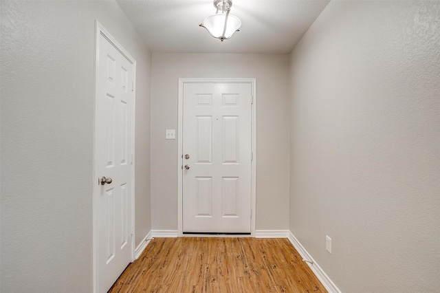 entryway featuring light hardwood / wood-style floors