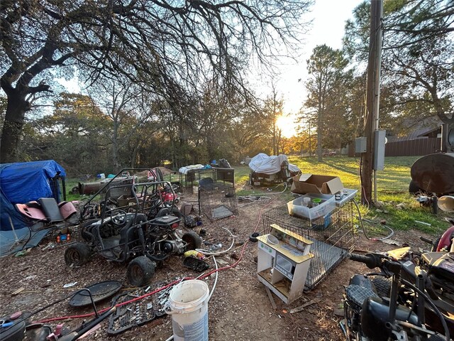 view of yard