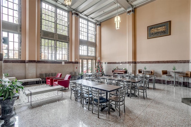 view of community lobby