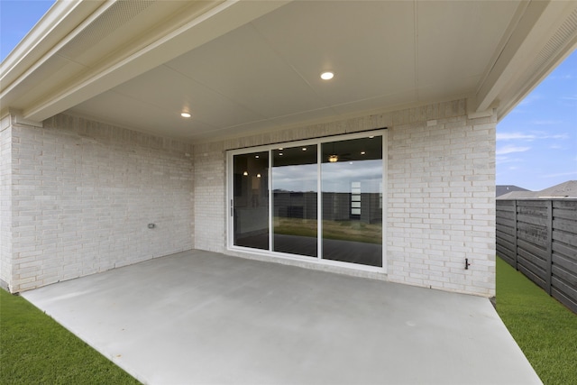 view of patio / terrace