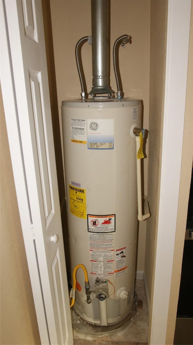 utilities featuring water heater