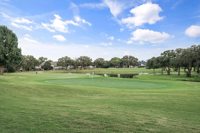 surrounding community featuring a yard