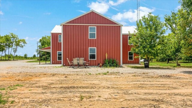 view of side of property