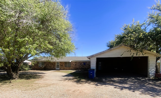 view of ranch-style house