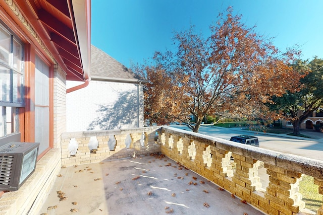 view of patio / terrace featuring cooling unit