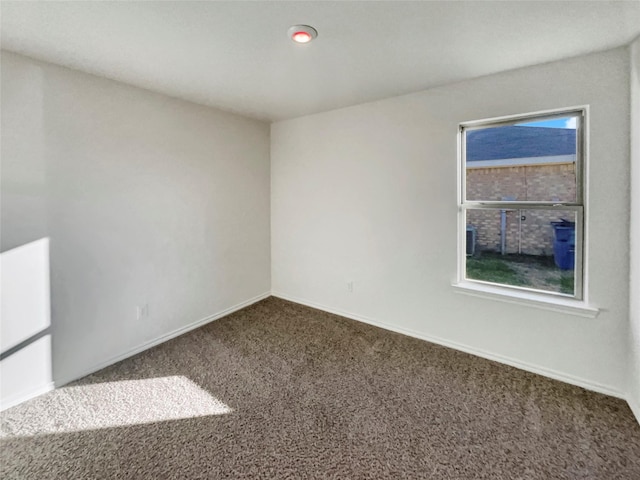 empty room with carpet flooring and a wealth of natural light