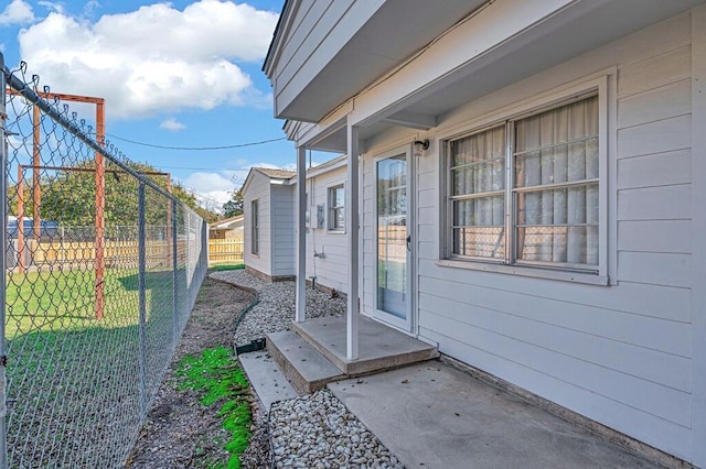 exterior space with a lawn