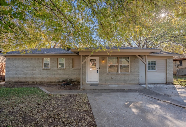 view of ranch-style house