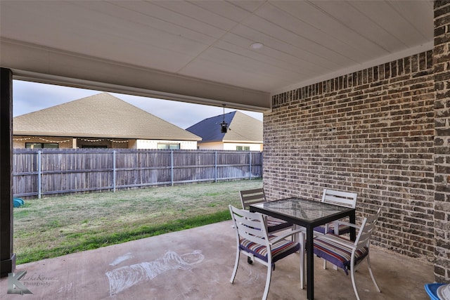 view of patio