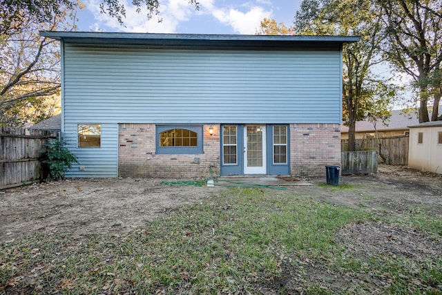 view of back of house