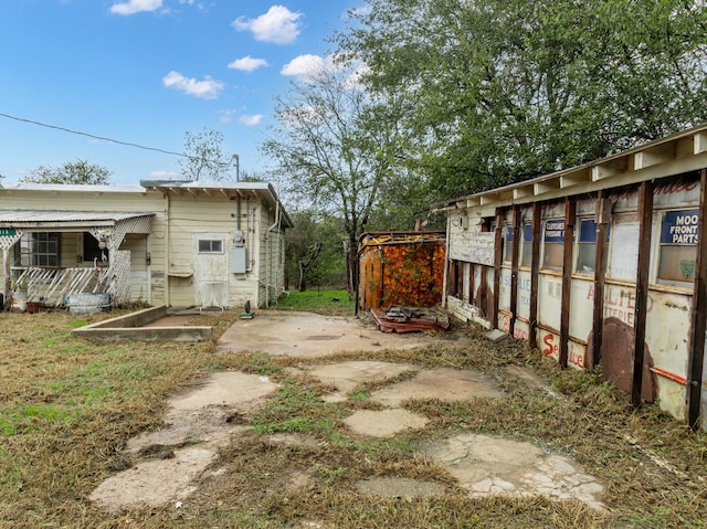 view of home's exterior