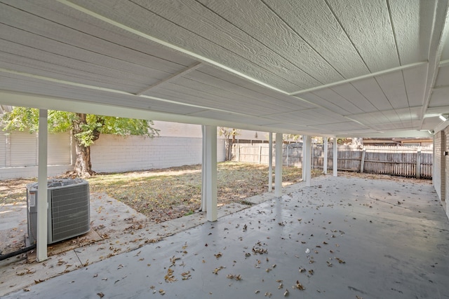 view of patio / terrace with cooling unit