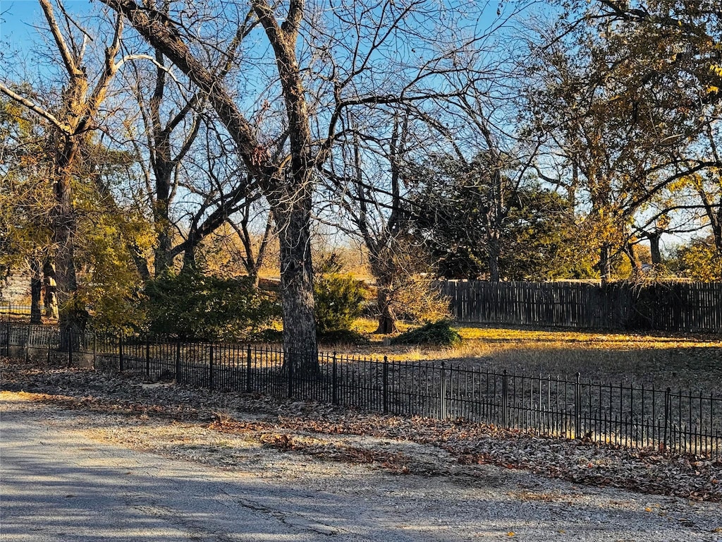 view of road