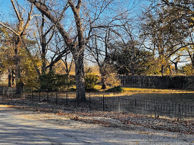 view of road