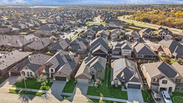 birds eye view of property featuring a residential view