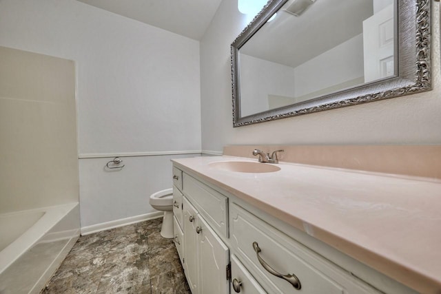 210 Canyon, Hideaway, TX 75771 - bathroom with vanity and toilet