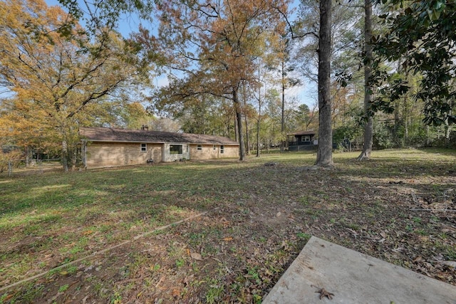 210 Canyon, Hideaway, TX 75771 - view of yard