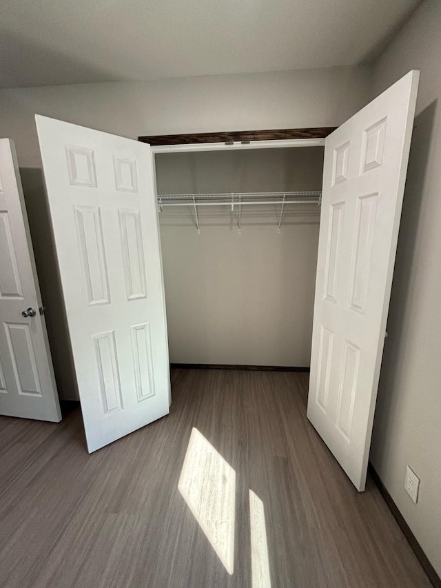 view of closet