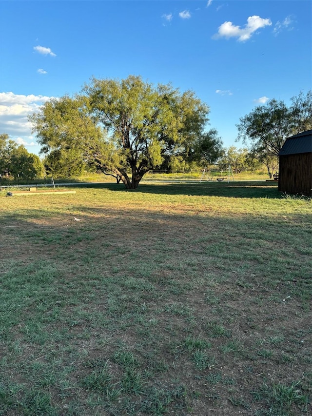 view of yard