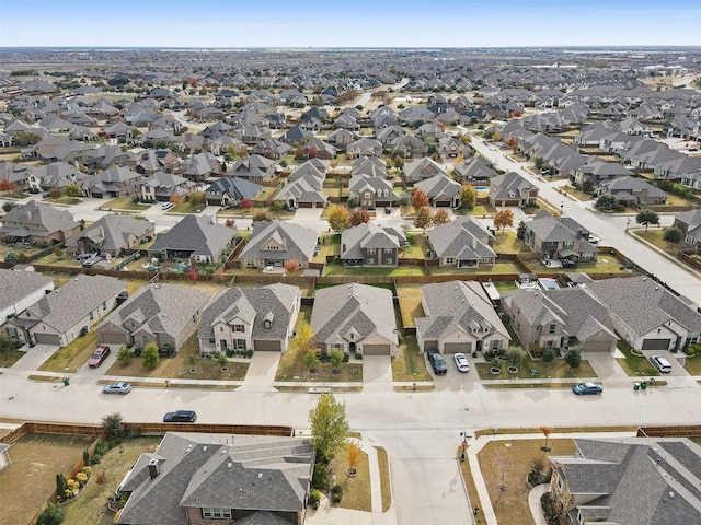 drone / aerial view featuring a residential view