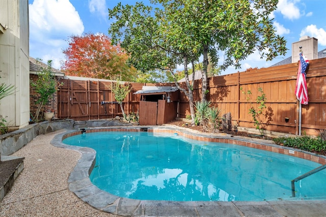 view of swimming pool