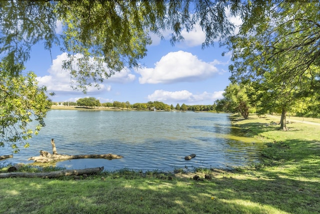 property view of water