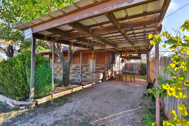 view of patio / terrace