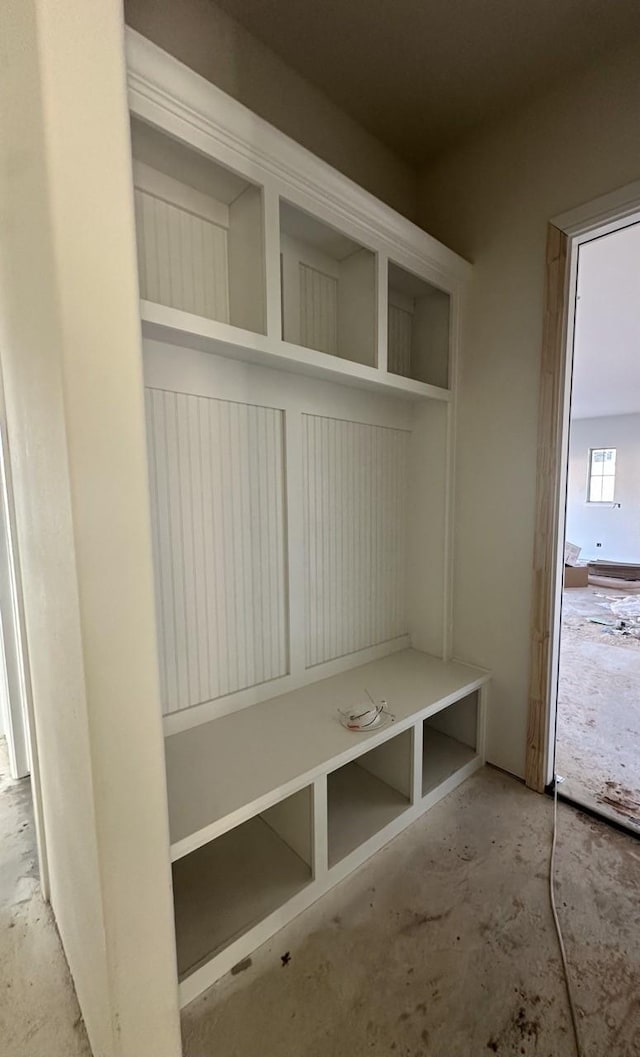 view of mudroom