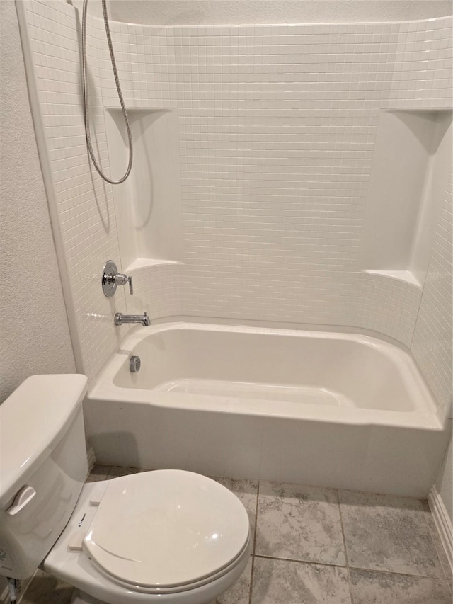 bathroom with  shower combination and toilet