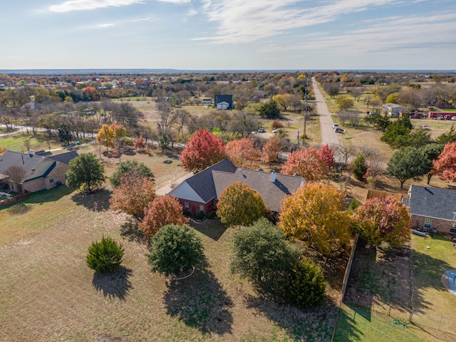 drone / aerial view featuring a rural view