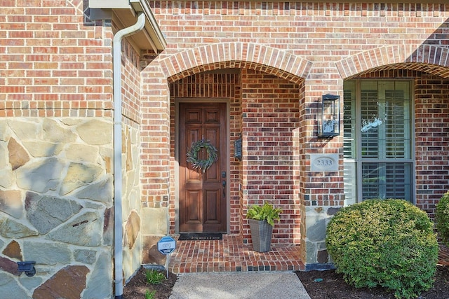 view of property entrance