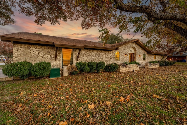 view of ranch-style house