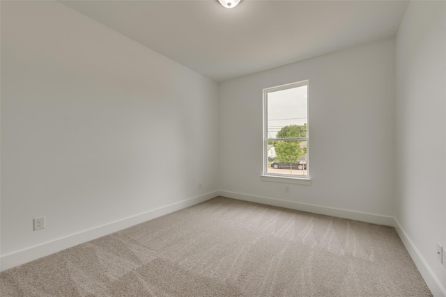 spare room with carpet