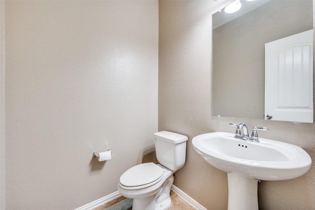 bathroom with toilet