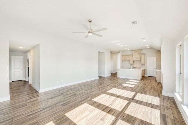 bathroom with plus walk in shower and vanity