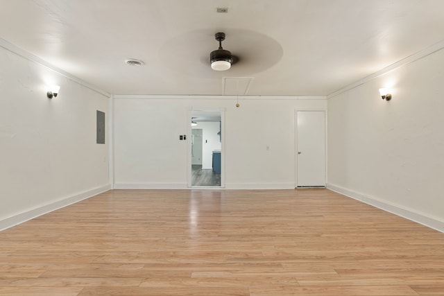 unfurnished room featuring ceiling fan, dark wood-type flooring, and a textured ceiling