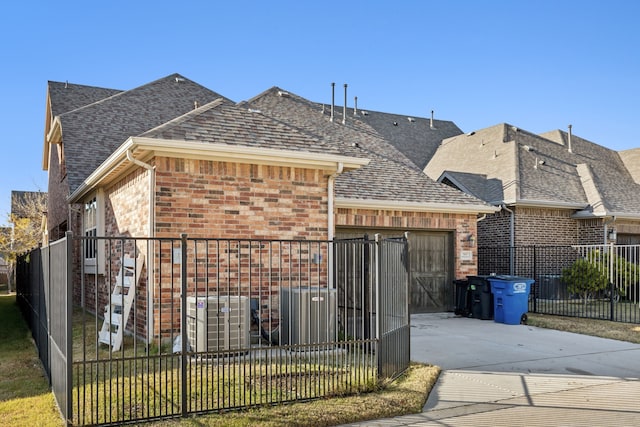 view of side of property