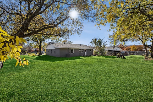 view of yard