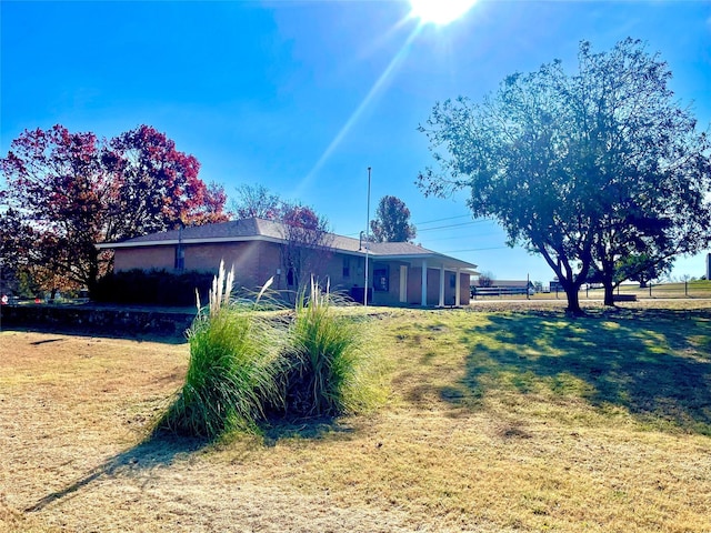 view of yard