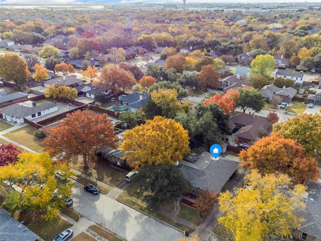 aerial view