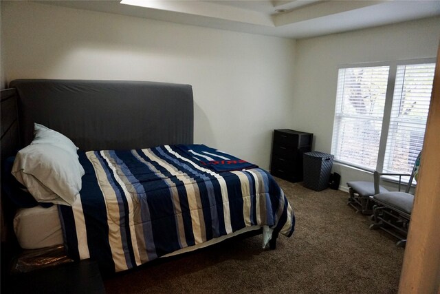 bedroom featuring carpet flooring