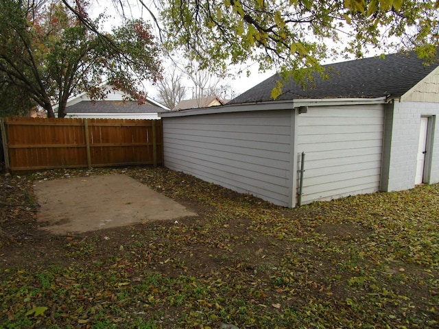 exterior space featuring a patio area