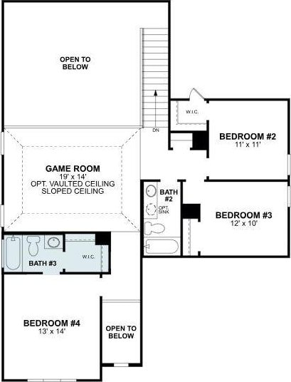 5000 Greenbrook Rd, Denton, TX 76226 - floor plan / room layout