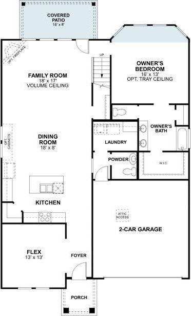 5000 Greenbrook Rd, Denton, TX 76226 - property floor plan